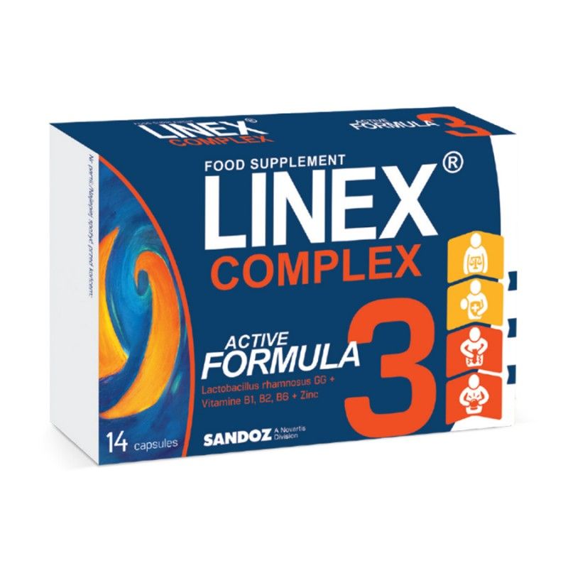 Linex complex капсули, 14 капсули