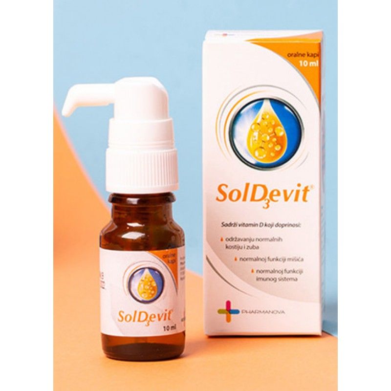 SolDevit 400IU орални капки 10ml