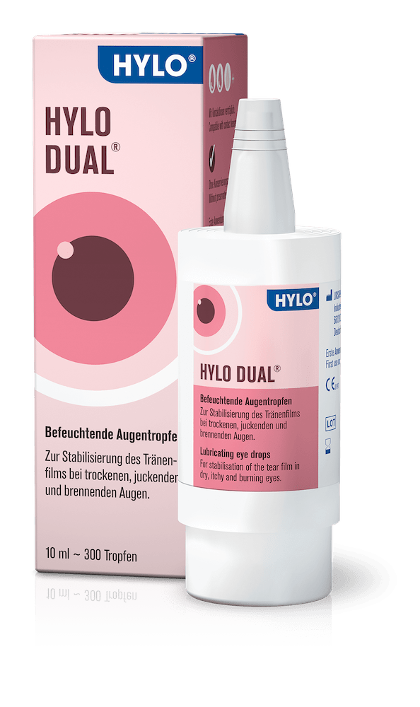 HYLO DUAL капки за навлажнување и нега на очи 10ml