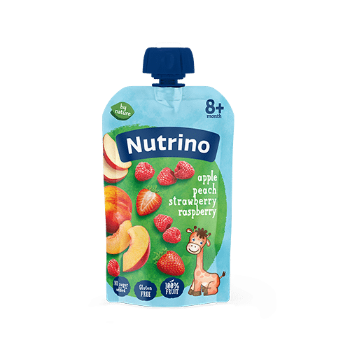 NUTRINO 8606019650568 JABOLKO, PRASKA, JAGODA I MALINA 100G