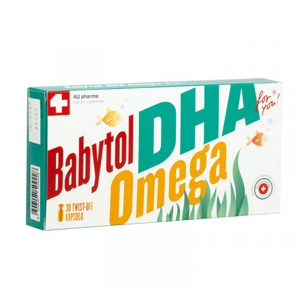 4U PHARMA BABYTOL DHA ОMEGA капсули , 30 парчиња