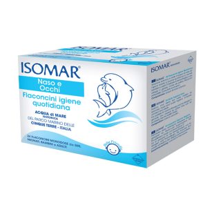 ISOMAR VIALS ISOTONICEN РАСТВОР ЗА ОЧИ И НОС капки за очи 5ml, 24 парчиња
