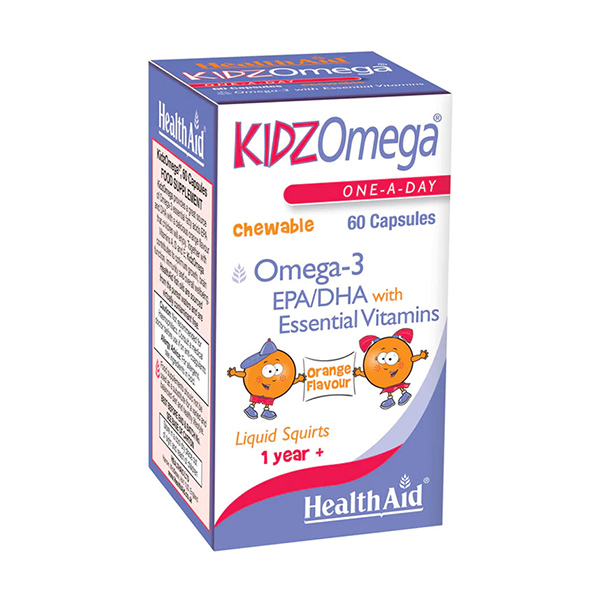 HEALTH AID KIDZOMEGA меки капсули , 60 парчиња