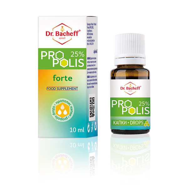 Dr.Bacheff PROPOLIS FORTE РАСТВОР КАПКИ раствор 0.25, 10 ml
