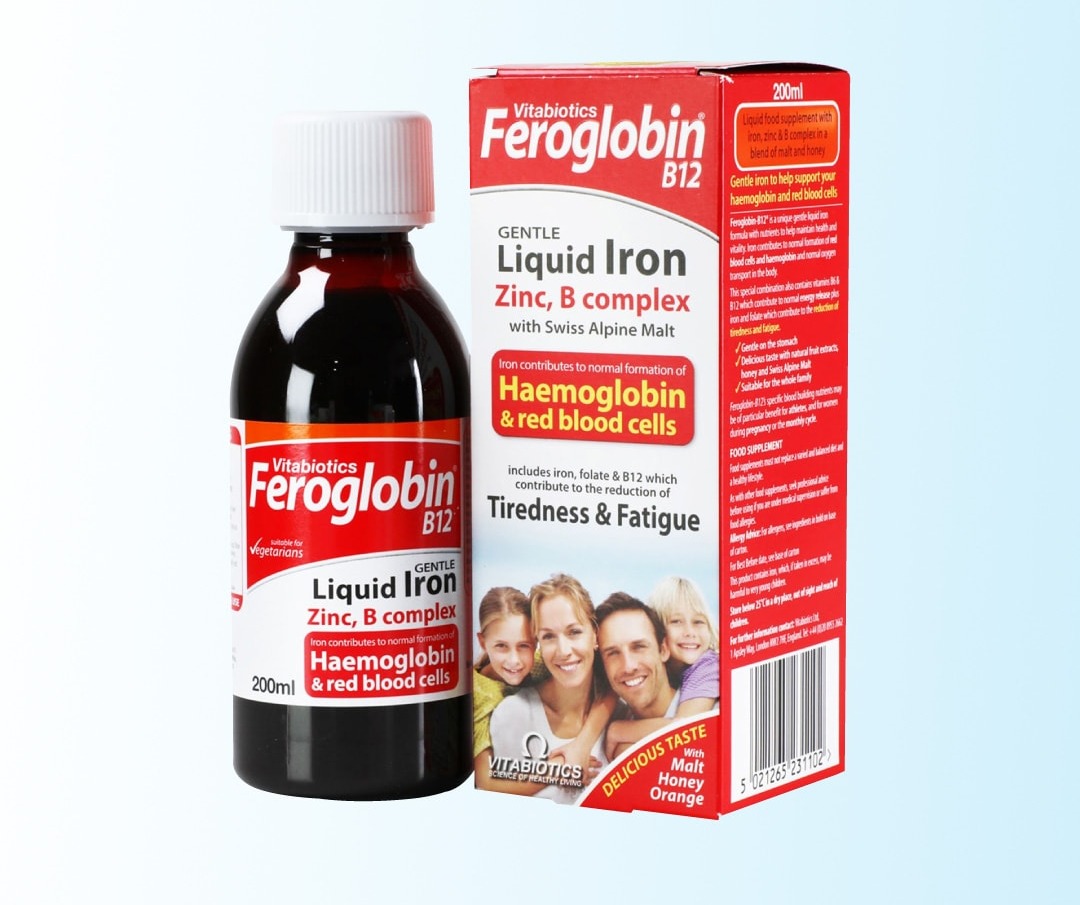 VITABIOTICS FEROGLOBIN B12 сируп