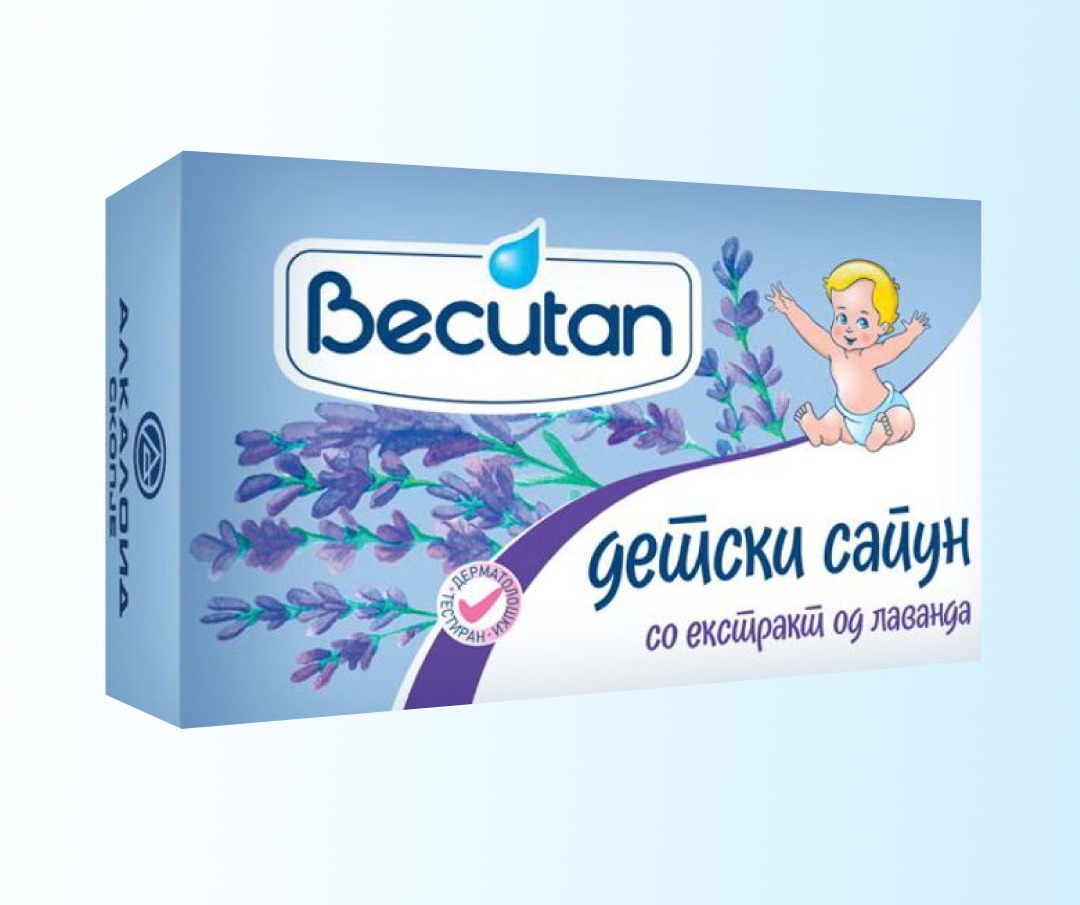 ALKALOID BECUTAN СО ЛАВАНДА сапун , 90 g