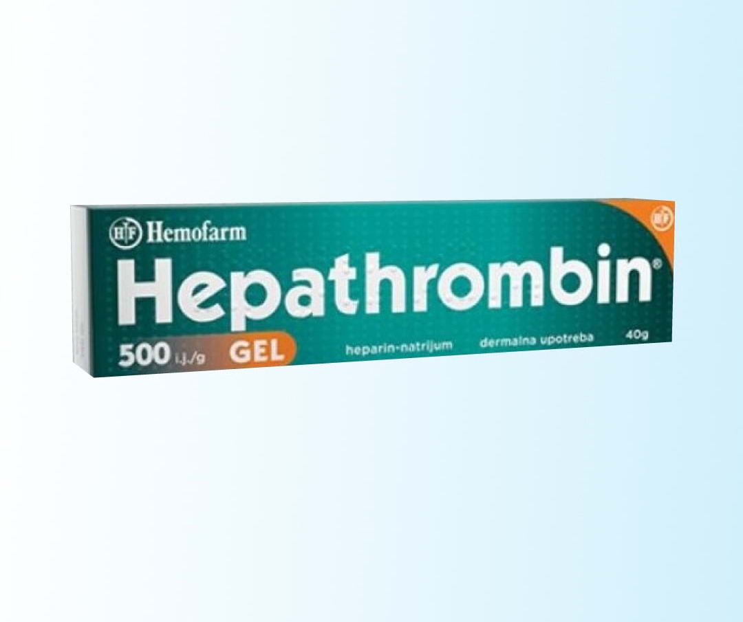 HEMOFARM HEPATHROMBIN 50000 гел 50.000IU, 40 g