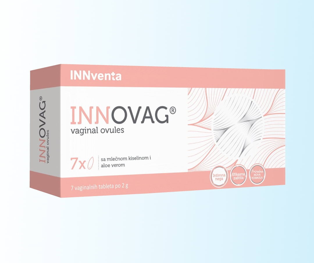 INNVENTA INNOVAG ВАГИНАЛНИ ОВУЛИ вагиналети 2g, 7 парчиња