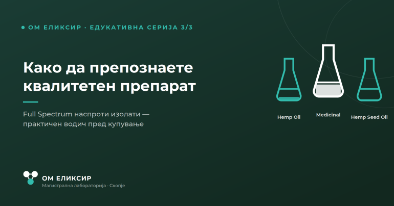 Како да препознаете квалитетен препарат од медицински канабис
